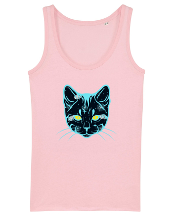 Galactic Cat Cotton Pink