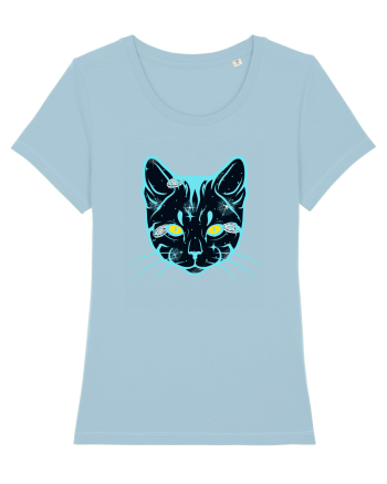 Galactic Cat Sky Blue
