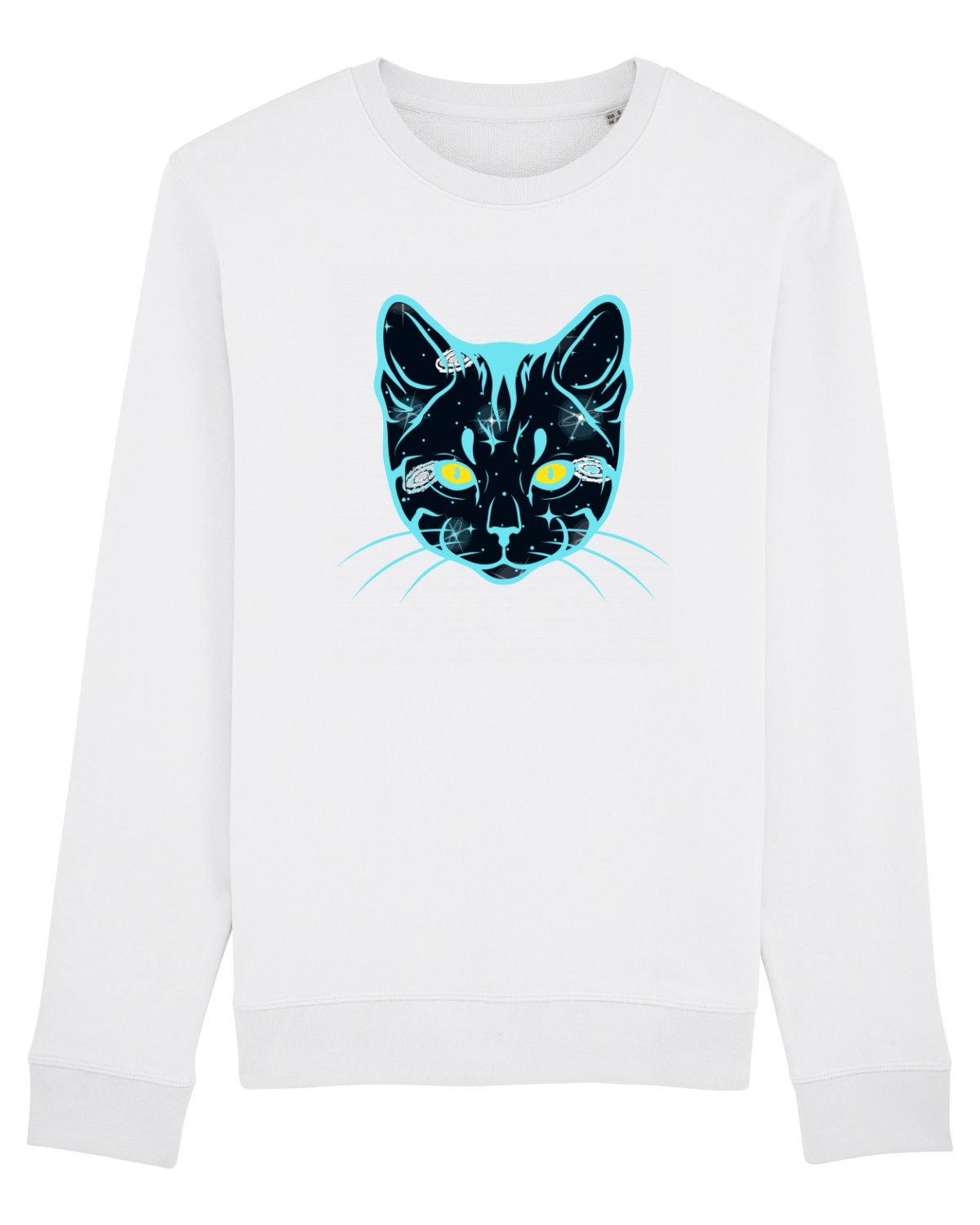 Bluză mânecă lungă Unisex Rise White