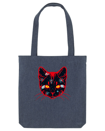 Galactic Cat Midnight Blue