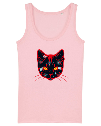 Galactic Cat Cotton Pink