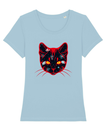 Galactic Cat Sky Blue