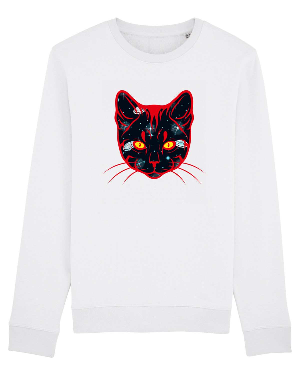 Bluză mânecă lungă Unisex Rise White