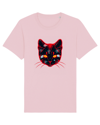 Galactic Cat Cotton Pink