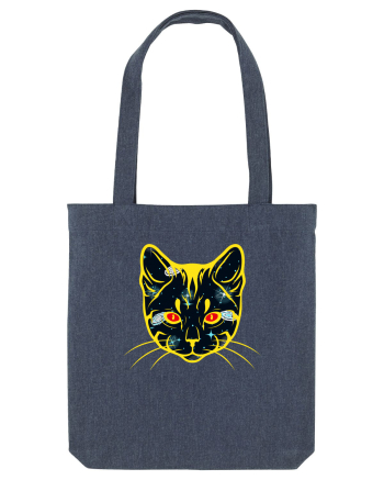 Galactic Cat Midnight Blue