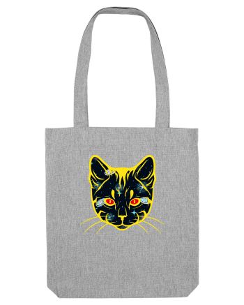 Galactic Cat Heather Grey