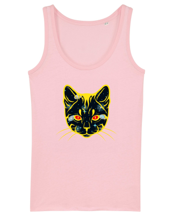 Galactic Cat Cotton Pink