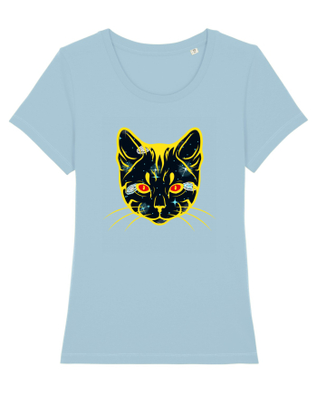 Galactic Cat Sky Blue