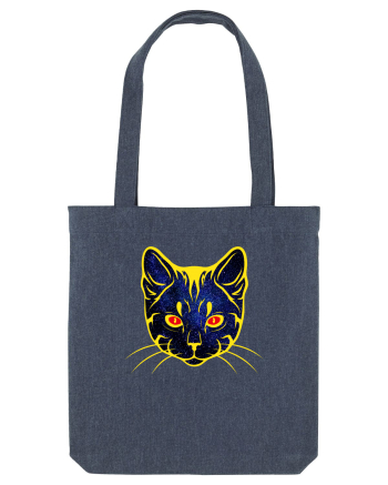 Galactic Cat Midnight Blue