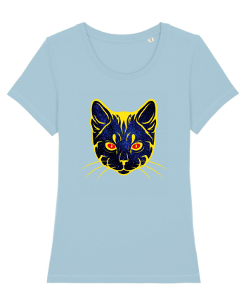 Galactic Cat Sky Blue