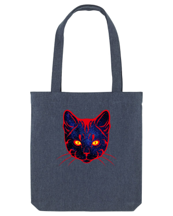 Galactic Cat Midnight Blue