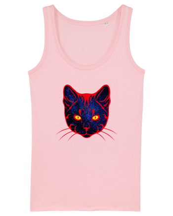 Galactic Cat Cotton Pink