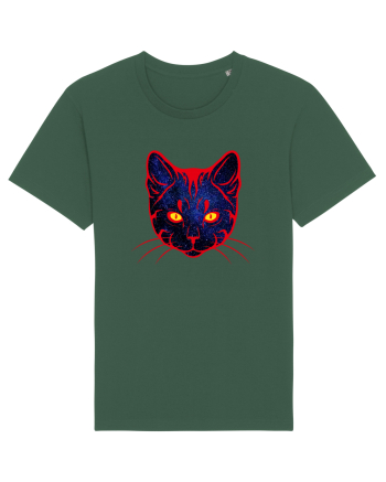 Galactic Cat Bottle Green