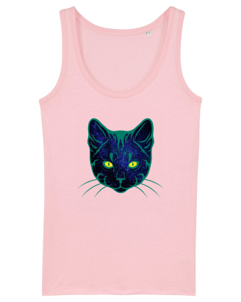 Galactic Cat Cotton Pink