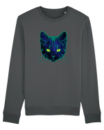 Galactic Cat Bluză mânecă lungă Unisex Rise