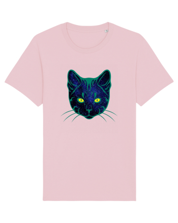 Galactic Cat Cotton Pink
