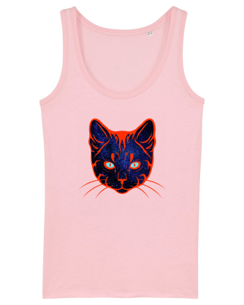 Galactic Cat Cotton Pink