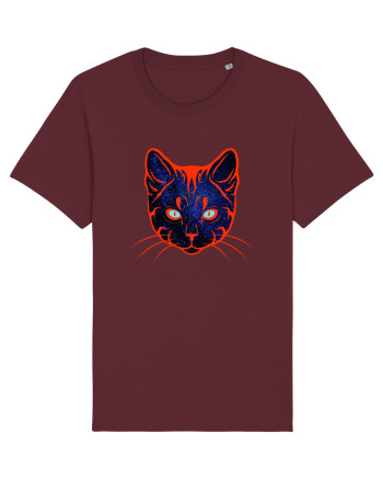 Galactic Cat Burgundy