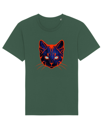 Galactic Cat Bottle Green