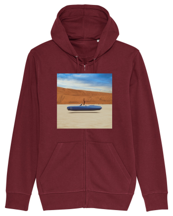 Floating Buick Speeder Burgundy