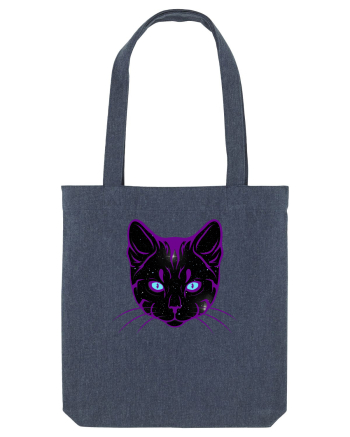 Galactic Cat Midnight Blue