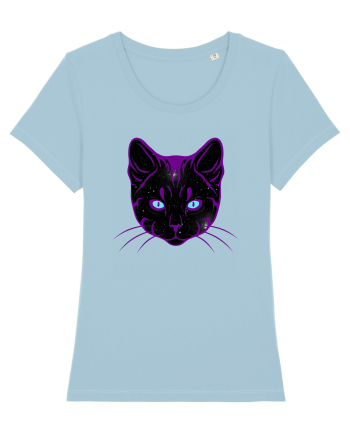 Galactic Cat Sky Blue