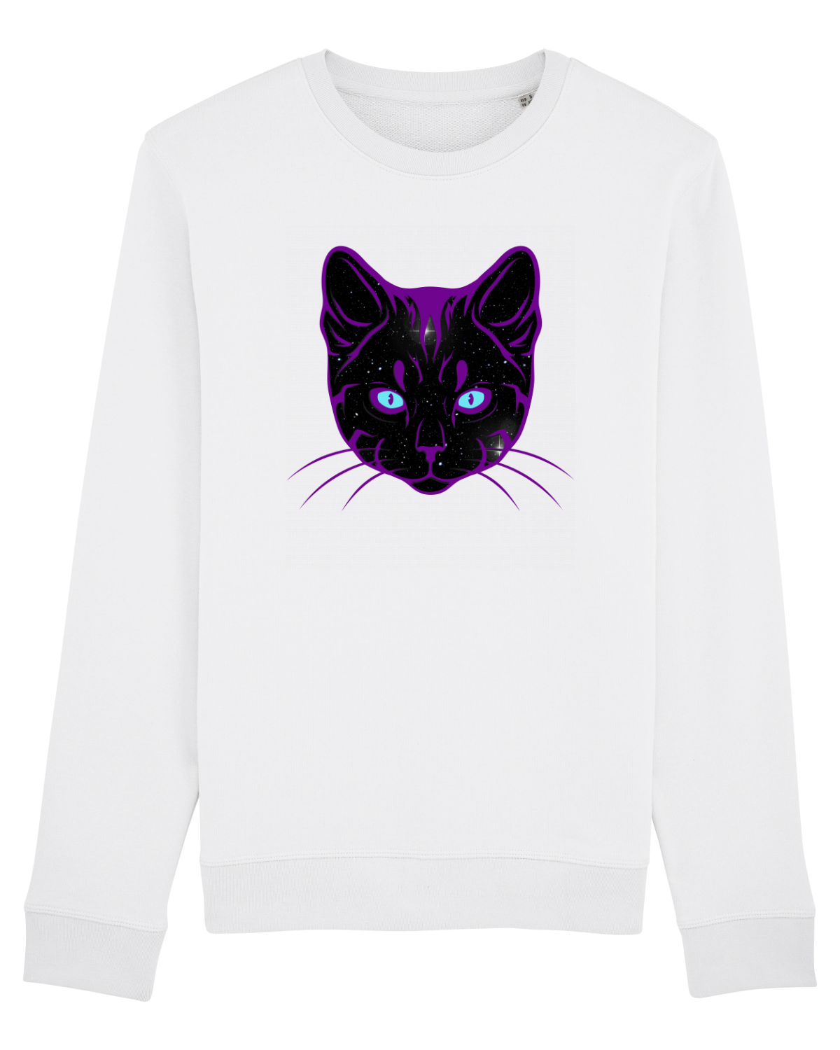 Bluză mânecă lungă Unisex Rise White