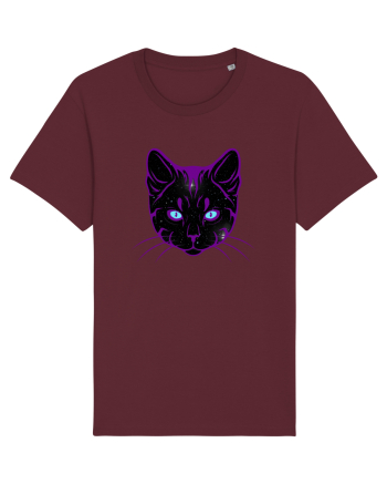 Galactic Cat Burgundy