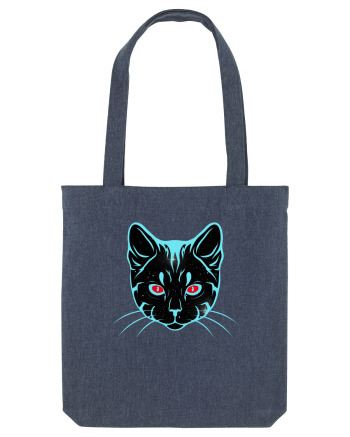 Galactic Cat Midnight Blue
