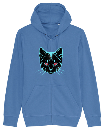 Galactic Cat Bright Blue