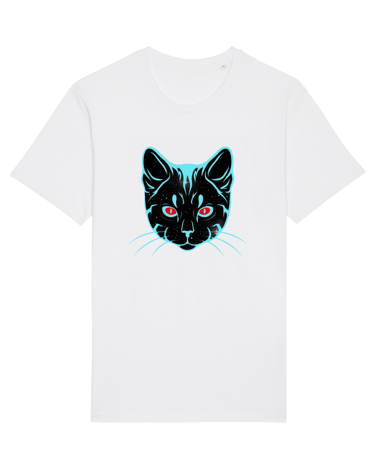 Tricou mânecă scurtă Unisex Rocker White