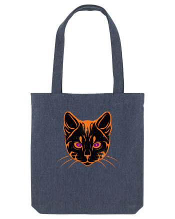 Galactic Cat Midnight Blue