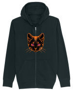Galactic Cat Hanorac cu fermoar Unisex Connector