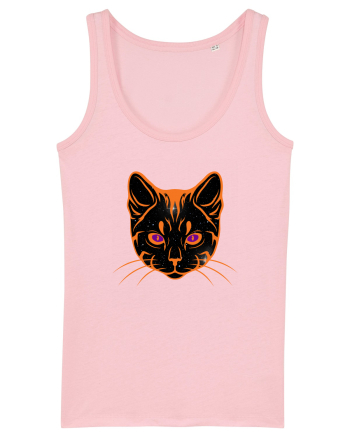 Galactic Cat Cotton Pink
