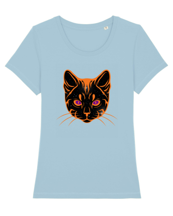 Galactic Cat Sky Blue