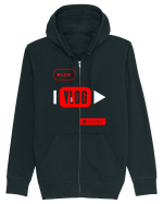 I vlog Hanorac cu fermoar Unisex Connector