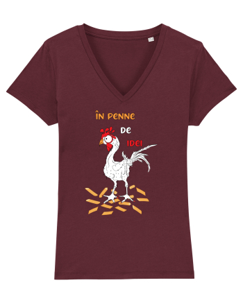 În penne de idei Burgundy