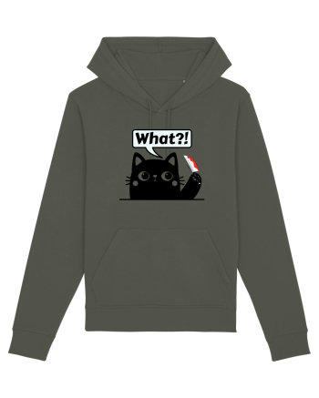 Funny Killer Kitty Khaki
