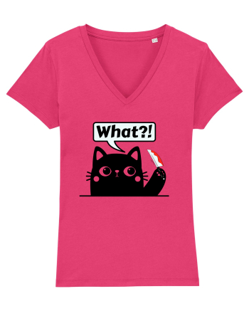 Funny Killer Kitty Raspberry