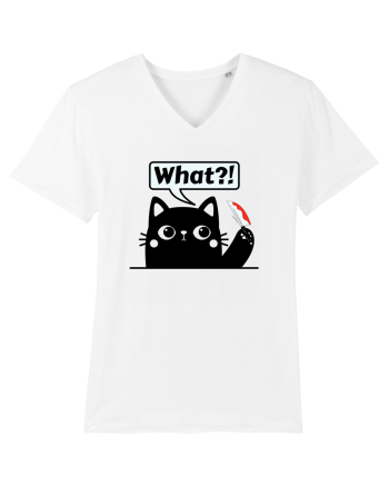 Funny Killer Kitty White