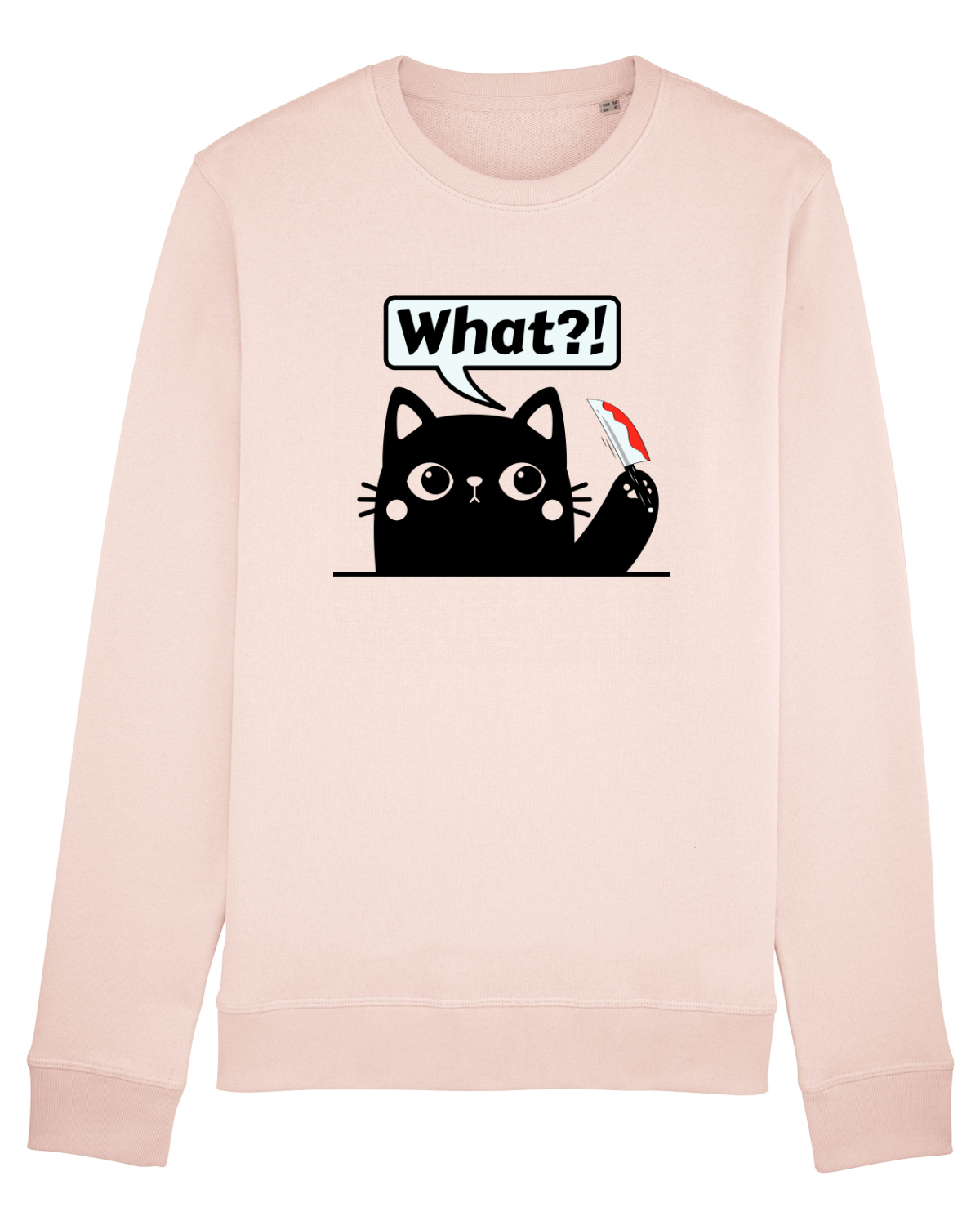 Bluză mânecă lungă Unisex Rise Candy Pink