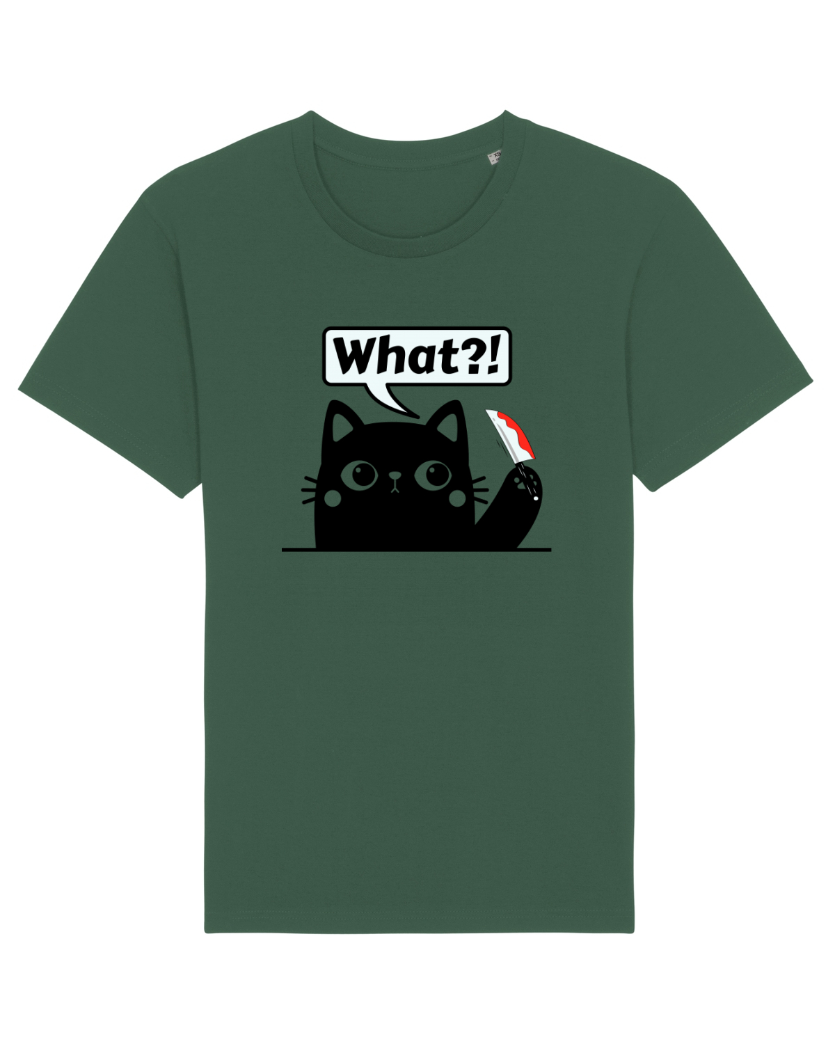 Tricou mânecă scurtă Unisex Rocker Bottle Green