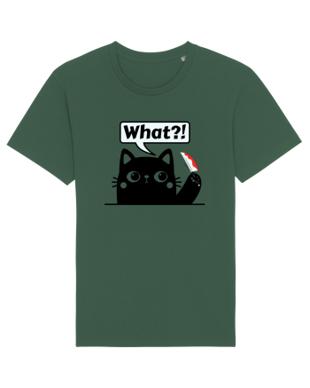 Funny Killer Kitty Bottle Green