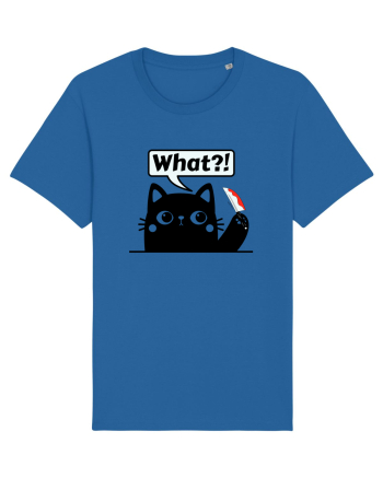 Funny Killer Kitty Royal Blue
