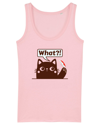 Funny Killer Kitty Cotton Pink