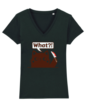 Funny Killer Kitty Black