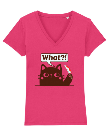 Funny Killer Kitty Raspberry