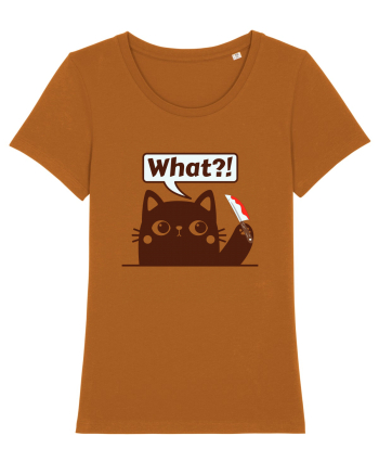 Funny Killer Kitty Roasted Orange