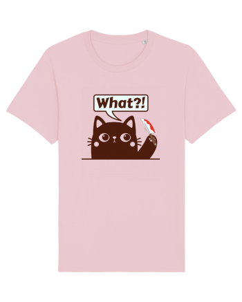 Funny Killer Kitty Cotton Pink