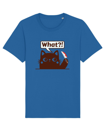 Funny Killer Kitty Royal Blue